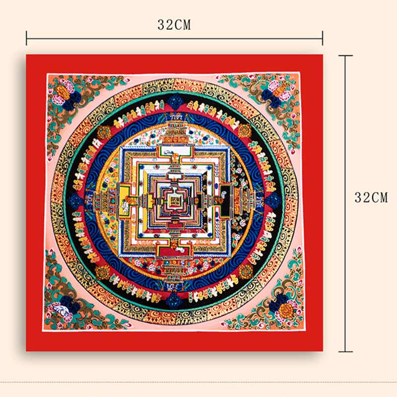 Buddha Stones Tibetan Handmade Thangka Mandala Painting Blind Box Random Color Pattern - image 16