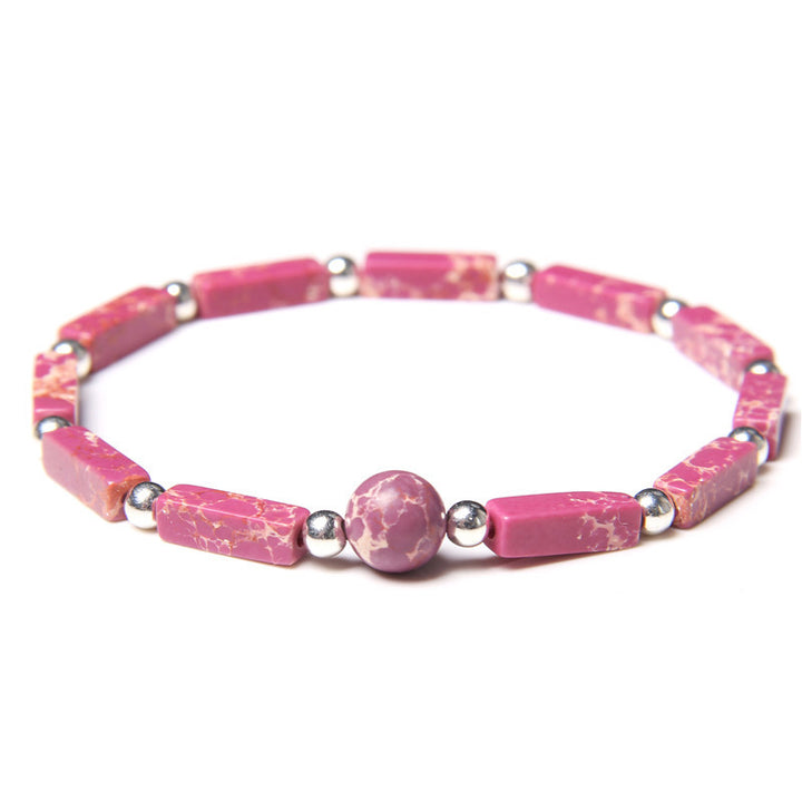 Buddha Stones Natural Crystal Amethyst Tiger Eye Spiritual Balance Bracelet - image 24