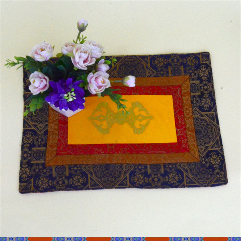 Buddha Stones Prayer Altar Mat Vajra Spiritual Power Healing Meditation Mat - image 1
