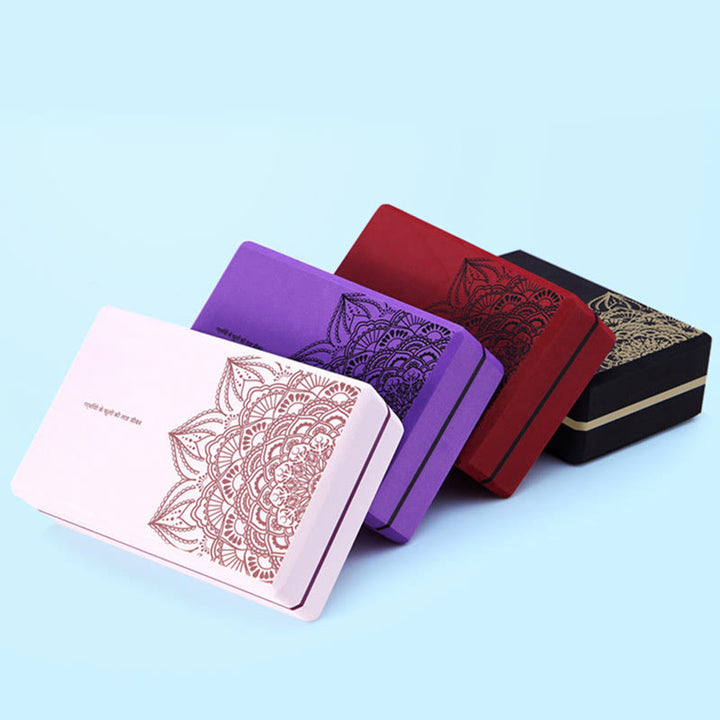 Buddha Stones Tibetan Mandala Mindful Soft Non-Slip Foam Yoga Block - image 11