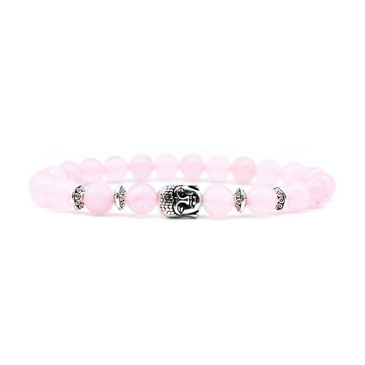 Buddha Stones Amethyst Love Healing Bracelet - Pink Crystal - image 9