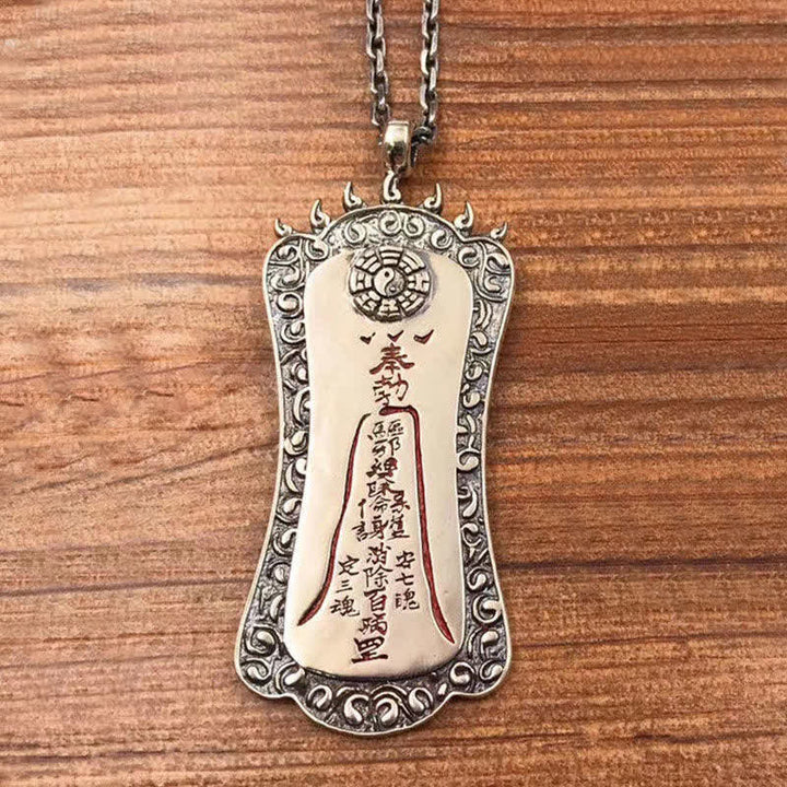 Buddha Stones FengShui Bagua PiXiu Cinnabar Balance Necklace Pendant - image 8