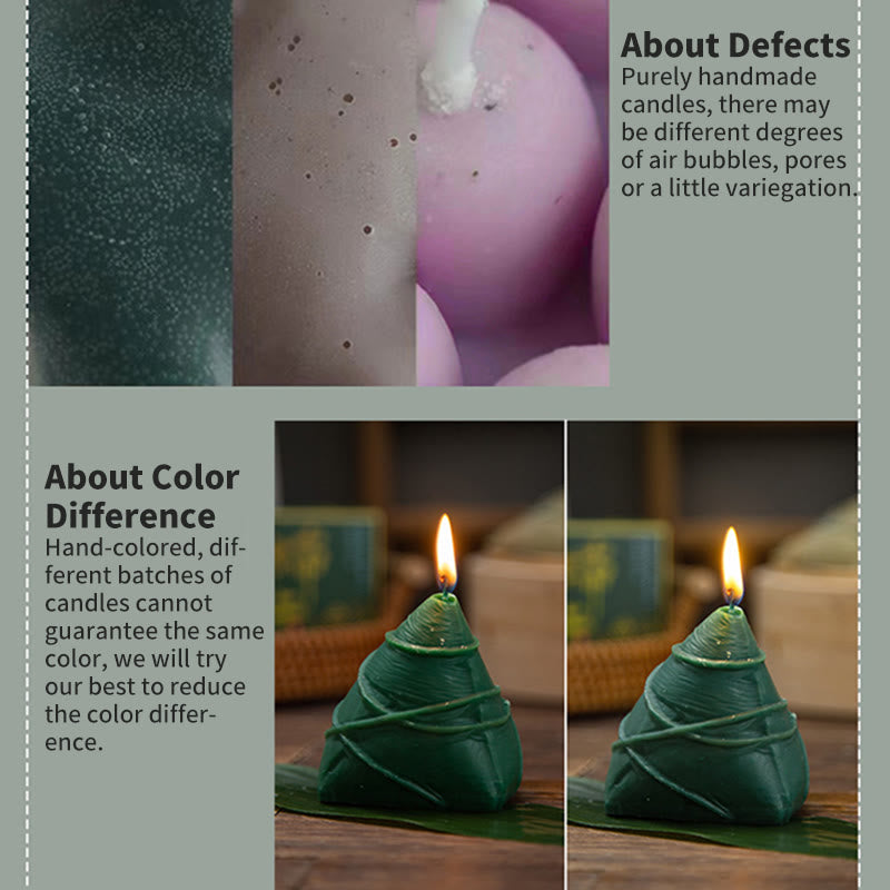 Buddha Stones Dragon Boat Festival Zongzi Pattern Scented Candle Gift For Family Friends - image 26