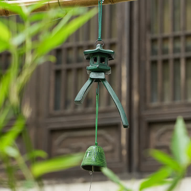 Auspicious Wall Hanging Chime Bell Luck Handmade Home Decoration - 75cm - image 0