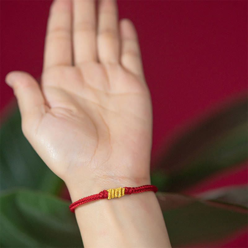 Buddha Stones Handcrafted King Kong Knot Luck Protection Braid Rope Bracelet - image 7
