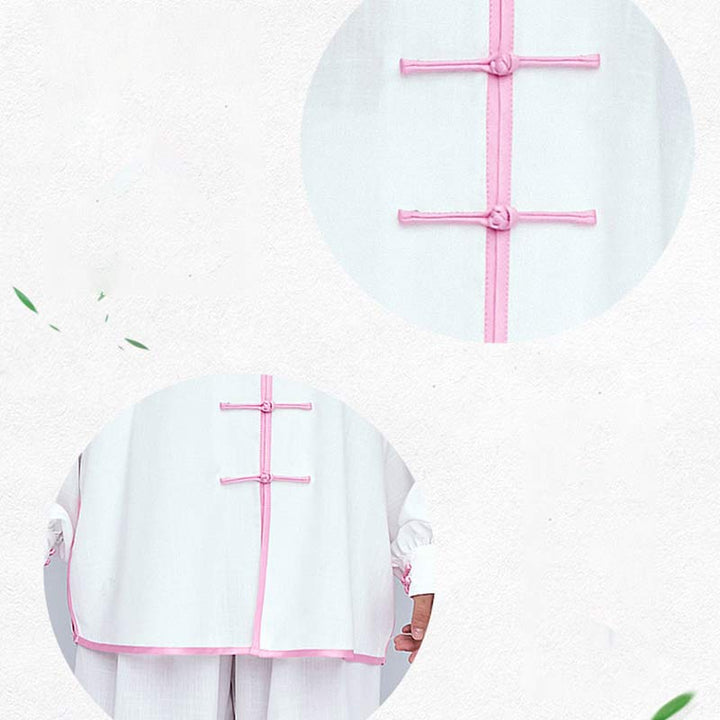 Buddha Stones Meditation Zen Prayer Spiritual Tai Chi Qigong Practice Unisex Embroidery Clothing Set - image 18