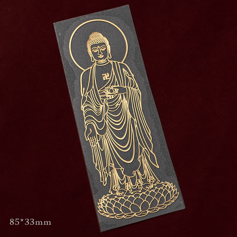 12 Chinese Zodiac Blessing Wealth Fortune Phone Sticker - Dog/Pig-Amitabha Buddha - Large - image 19
