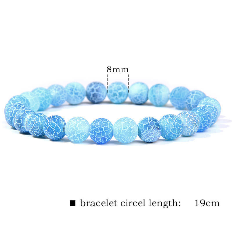 Natural Agate Stone Crystal Balance Beaded Bracelet - image 51