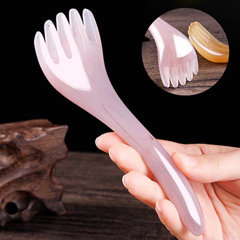 Resin Gua Sha Massage Comb Tool Set - image 0