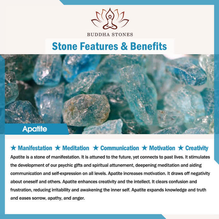 Buddha Stones Lazurite Picasso Jasper Amazonite Rhodonite Apatite Positive Lotus Prayer Bead Bracelet - image 19