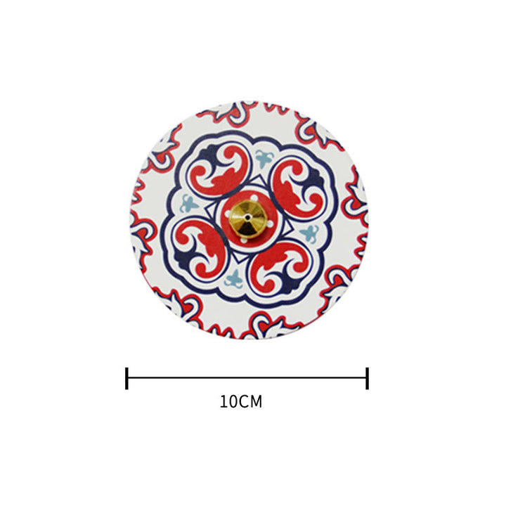 Buddha Stones Colorful Pattern Ceramic Blessing Stick Incense Burner - image 26