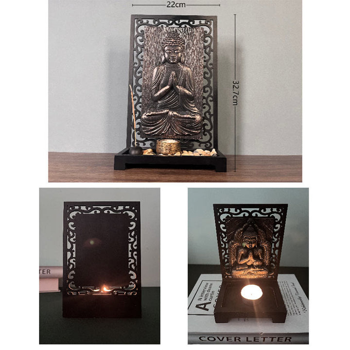 Buddha Stones Buddha Compassion Serenity Home Resin Prayer Altar Decoration - image 13