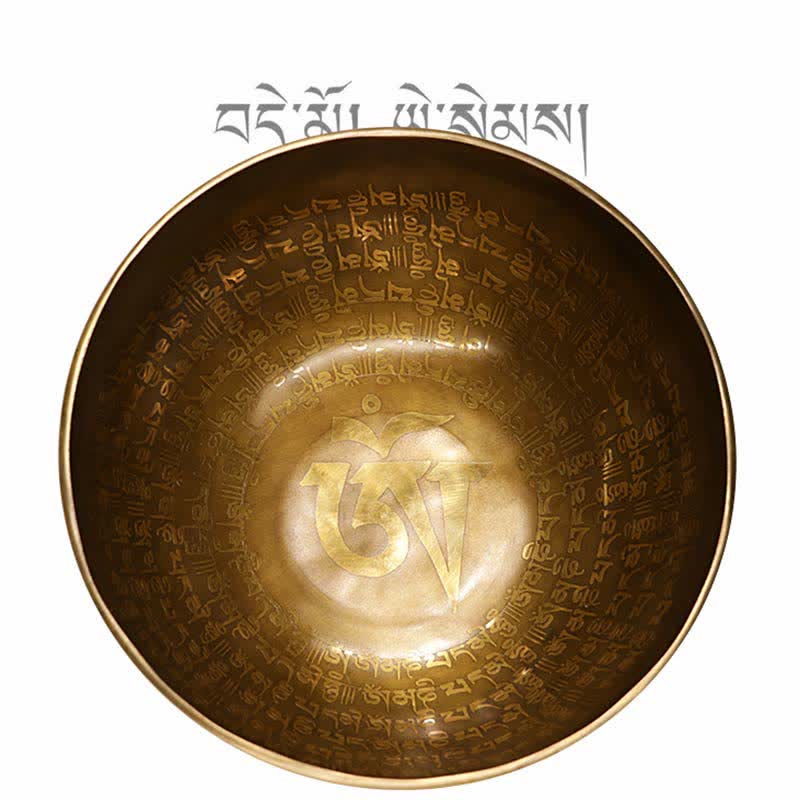 Sutra Singing Bowl Handcrafted for Healing and Meditation Positive Energy Sound Bowl Set - image 7