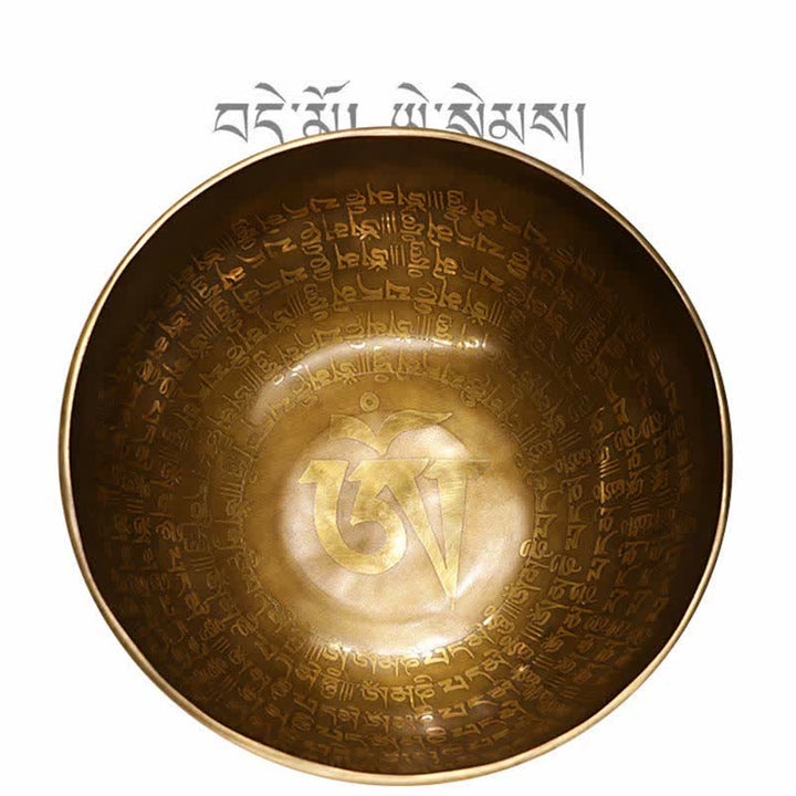 Sutra Singing Bowl Handcrafted for Healing and Meditation Positive Energy Sound Bowl Set - image 7