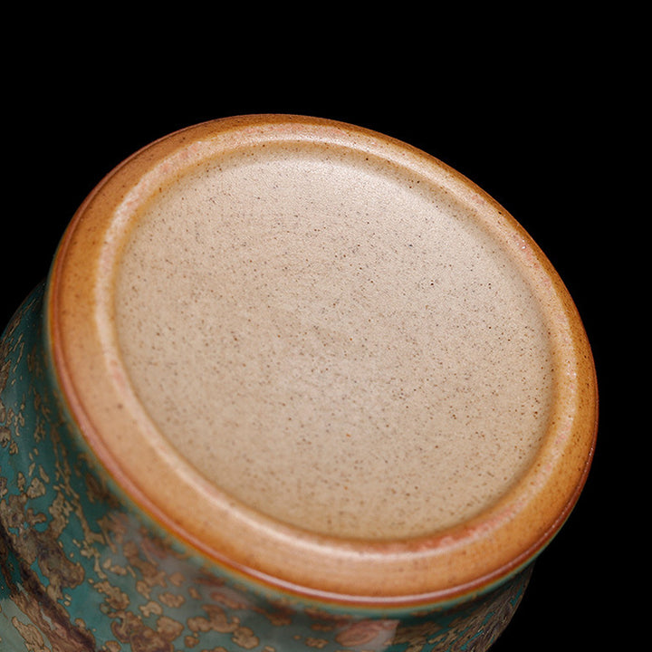 Buddha Stones Kiln Change Ceramic Bamboo Design Teacup Kung Fu Tea Cup - image 4
