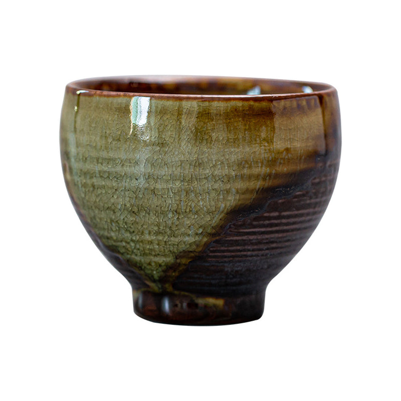 Buddha Stones Retro Brown Kiln Change Ceramic Teacup Kung Fu Tea Cup - image 8