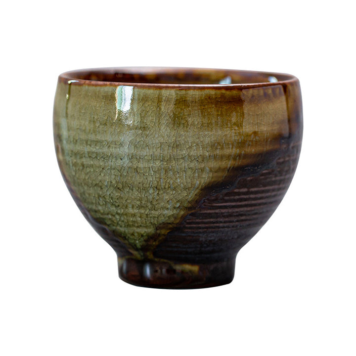 Buddha Stones Retro Brown Kiln Change Ceramic Teacup Kung Fu Tea Cup - image 8
