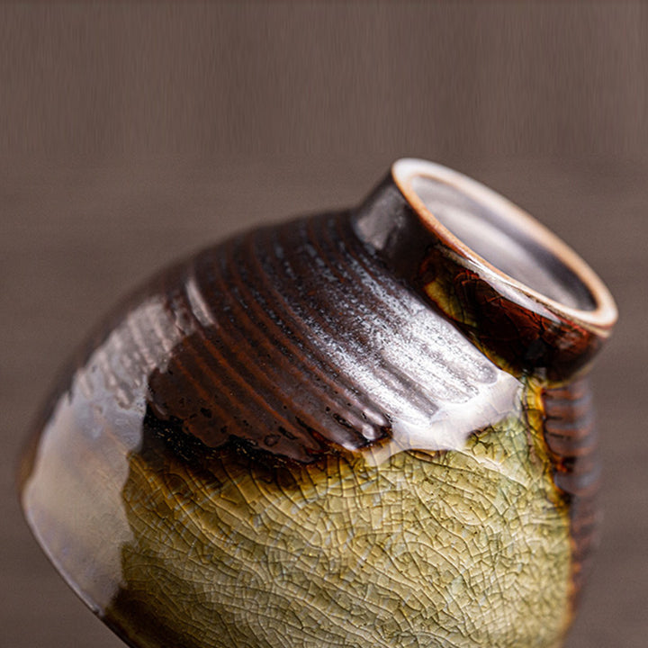 Buddha Stones Retro Brown Kiln Change Ceramic Teacup Kung Fu Tea Cup - image 7