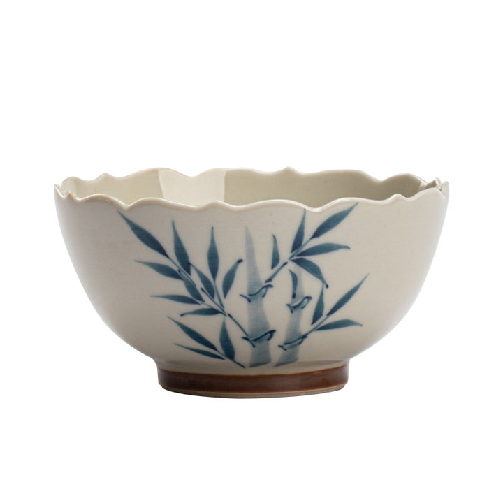 Buddha Stones Small Blue Bamboo Leaves Ceramic Teacup Kung Fu Tea Cup Bowl - image 7