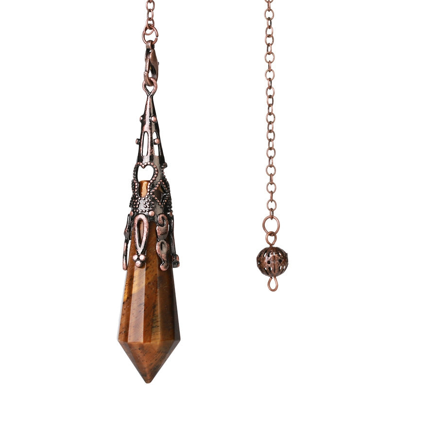 Buddha Stones Natural Tiger's Eye Stone Healing Necklace - Tiger Eye - image 0
