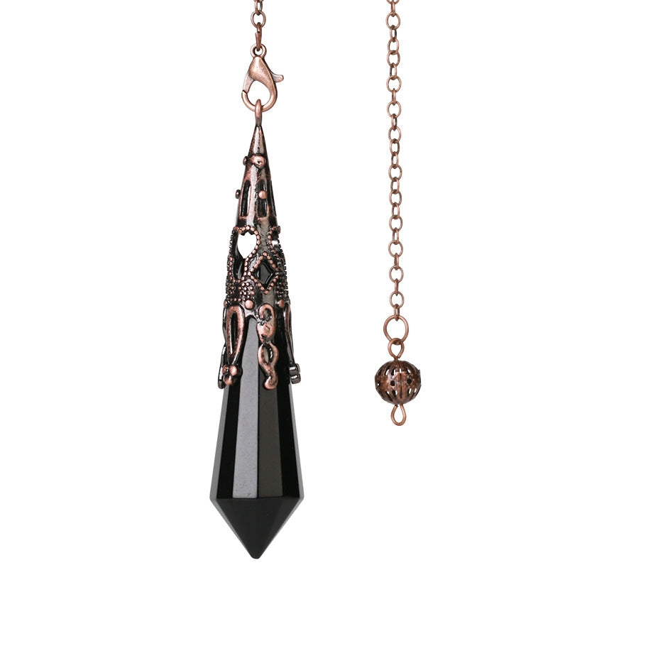Buddha Stones Natural Tiger's Eye Stone Healing Necklace - Black Onyx - image 6