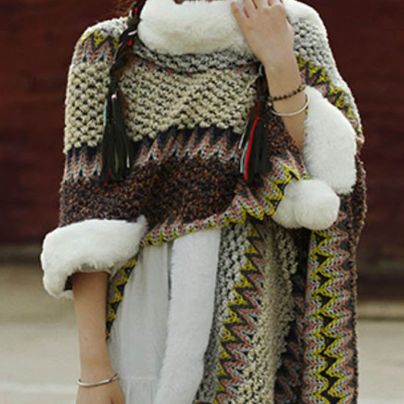 Buddha Stones Tibetan Multicolored Striped Shawl Winter Cozy Travel Scarf Wrap - image 7