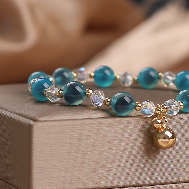 Buddha Stones Candy Agate Healing Harmony Bead Charm Bracelet - image 8