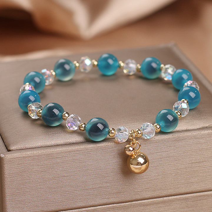 Buddha Stones Candy Agate Healing Harmony Bead Charm Bracelet - image 3