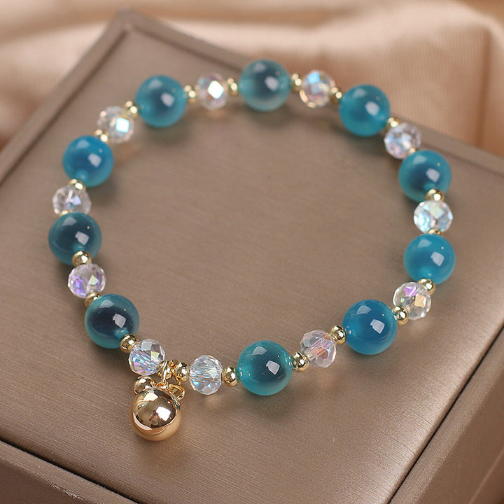 Buddha Stones Candy Agate Healing Harmony Bead Charm Bracelet - image 2