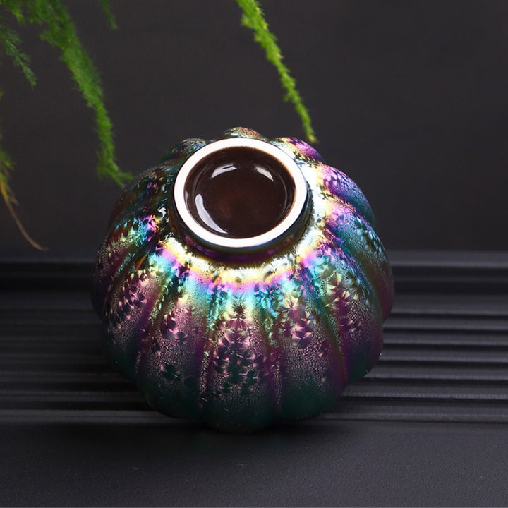 Buddha Stones Rainbow Color Jianzhan Ceramic Teacup Kung Fu Tea Cup Bowl - image 6