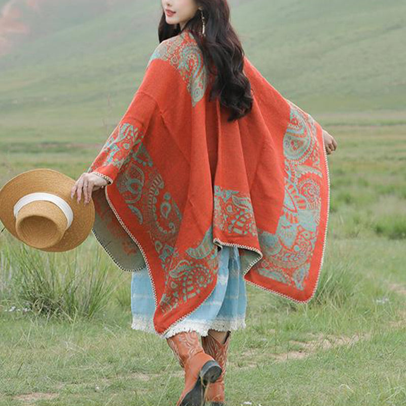 Buddha Stones Tibetan Shawl Simple Pattern Winter Cozy Travel Scarf Wrap - image 19