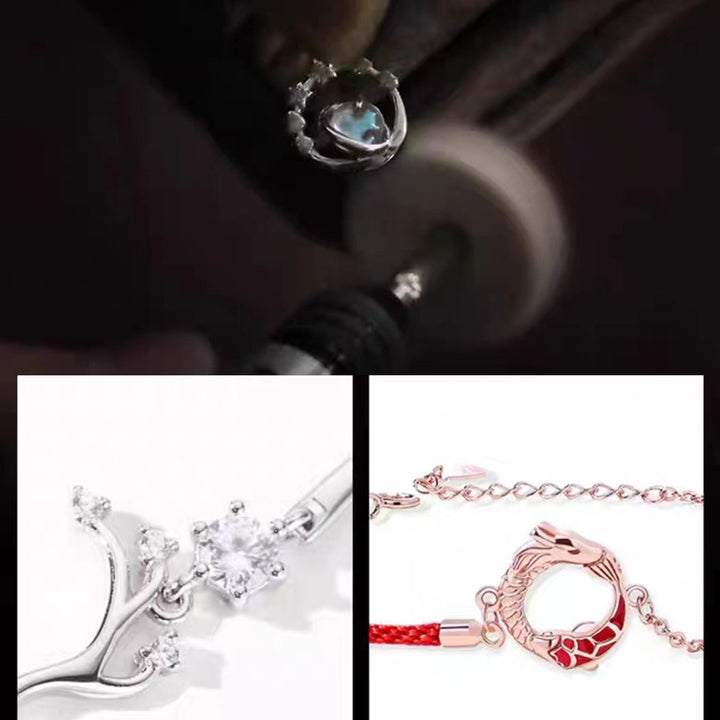 Buddha Stones 925 Sterling Silver Year Of The Dragon Copper Koi Fish Luck Protection Bracelet - image 10