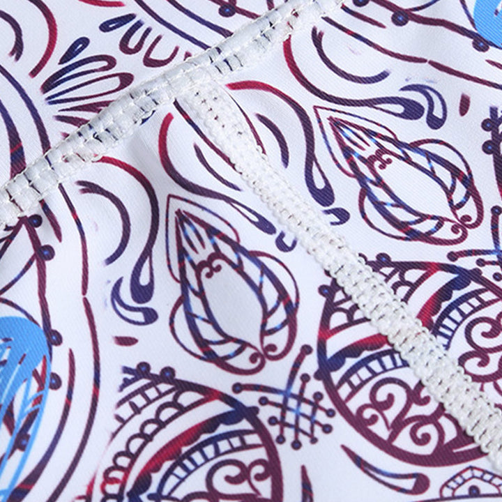 Buddha Stones Flowers Leaves Birds Print Pants Sports Fitness Yoga Leggings Women's Yoga Pants - image 10