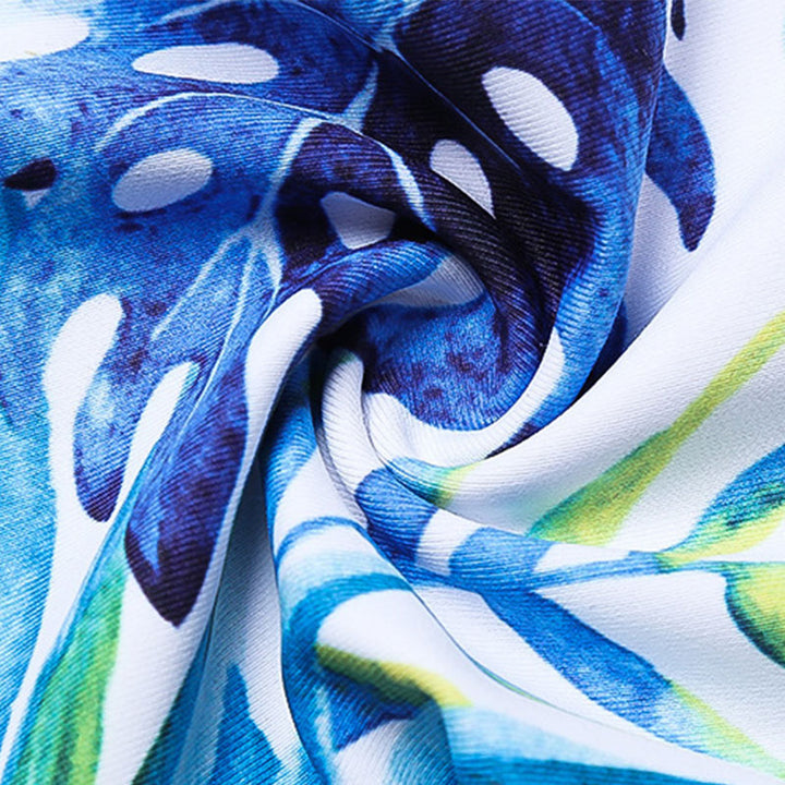 Buddha Stones 2Pcs Sunflower Flowers Leaves Print Top Pants Sports Fitness Yoga Women's Yoga Sets - image 16