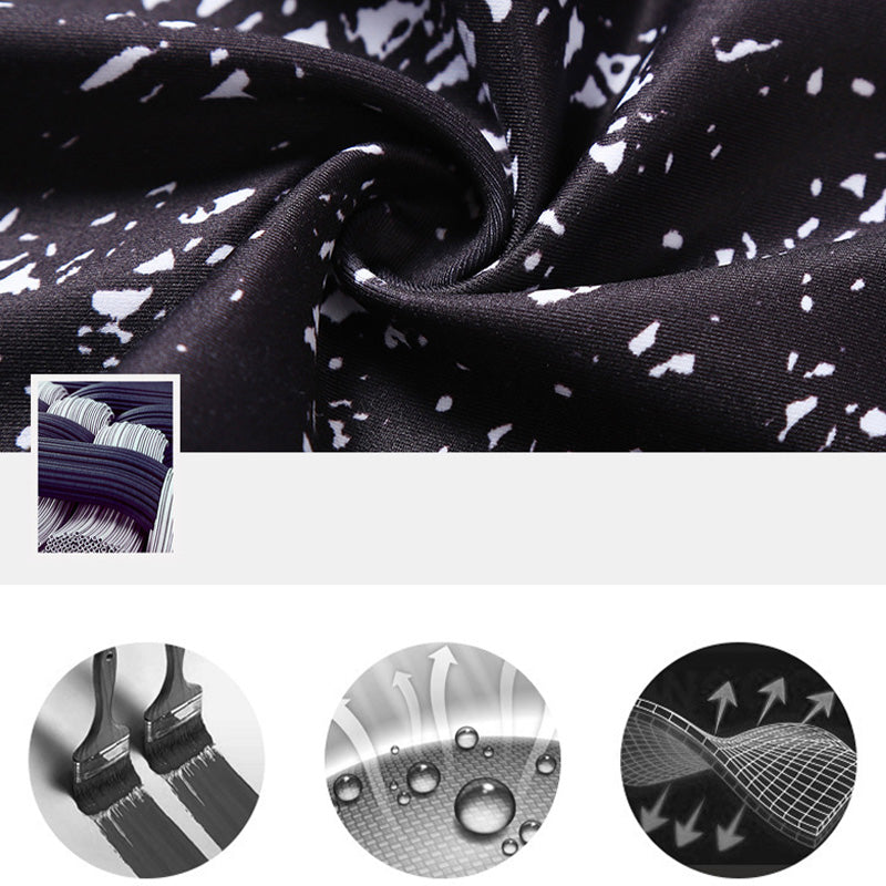 Buddha Stones Lines Weeds Sakura Flowers Black Tree Print Pants Sports Fitness Yoga Leggings Women's Yoga Pants - image 17