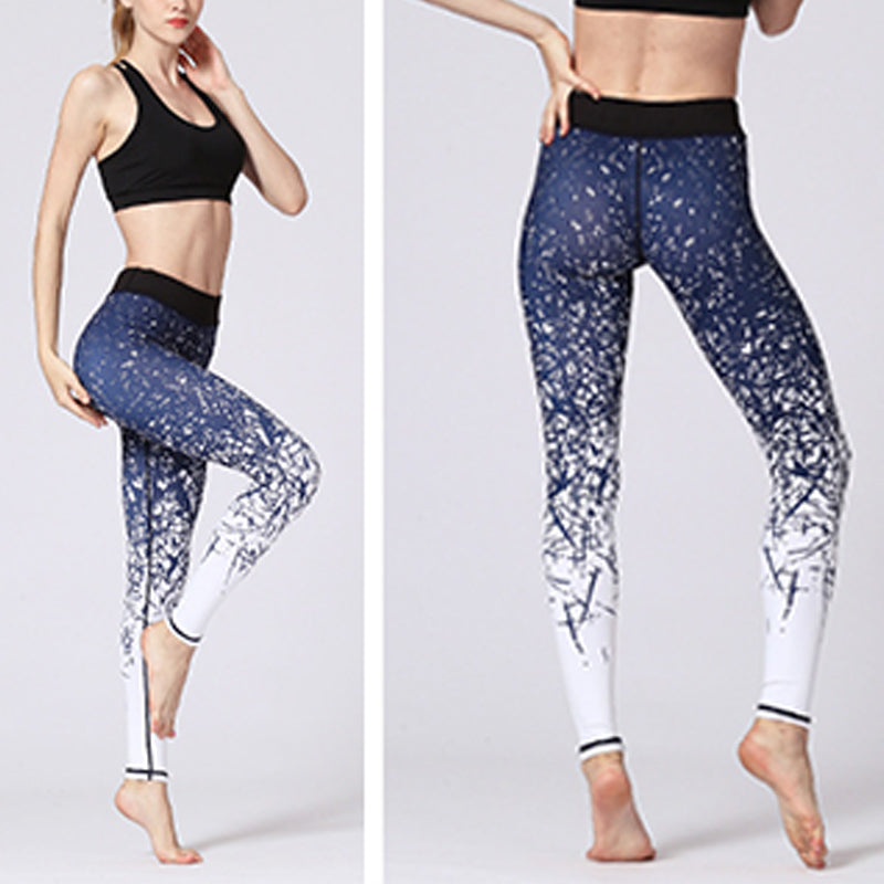 Buddha Stones Lines Weeds Sakura Flowers Black Tree Print Pants Sports Fitness Yoga Leggings Women's Yoga Pants - image 21
