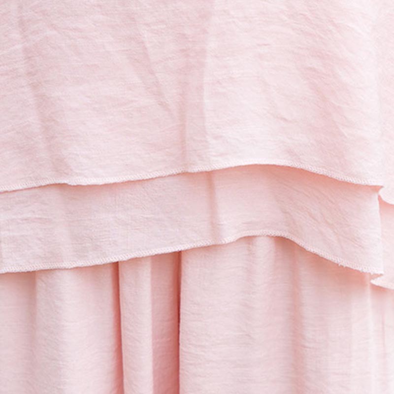 Buddha Stones 2Pcs Plain Design Top Pants Meditation Yoga Zen Tai Chi Cotton Linen Clothing Women's Set - image 8