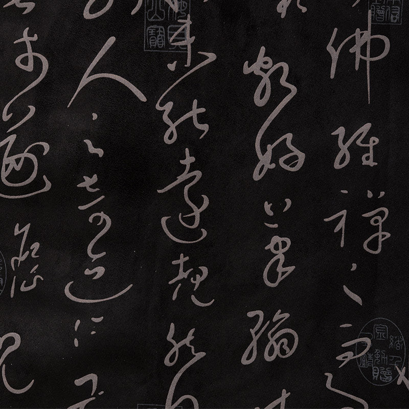 Buddha Stones Chinese Calligraphy Clothing Jacket Coat Tang Suit Men Clothing - image 5