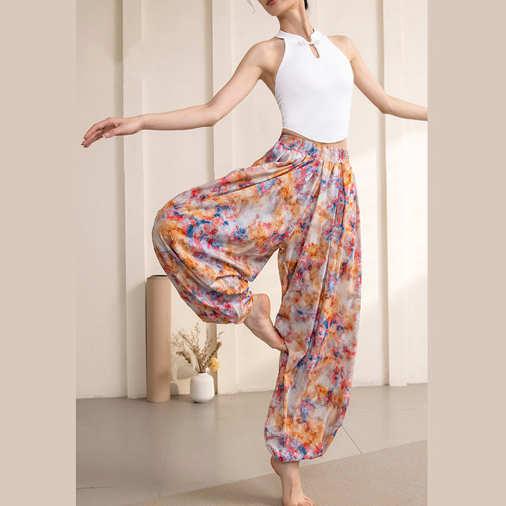 Buddha Stones Simple Design Trousers Sports Fitness Yoga Women's Yoga Pants - image 6