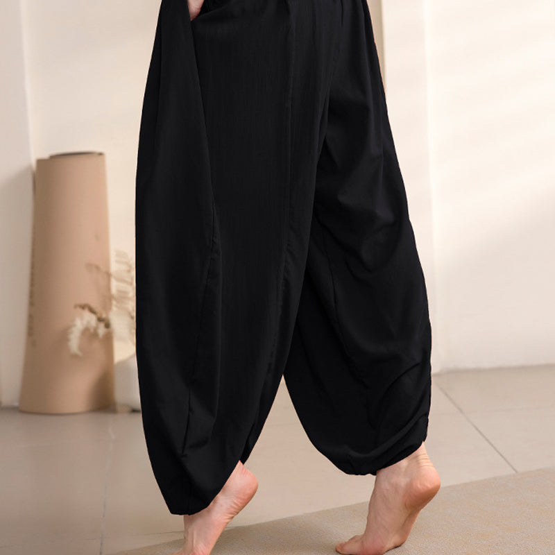 Buddha Stones Simple Design Trousers Sports Fitness Yoga Women's Yoga Pants - image 22