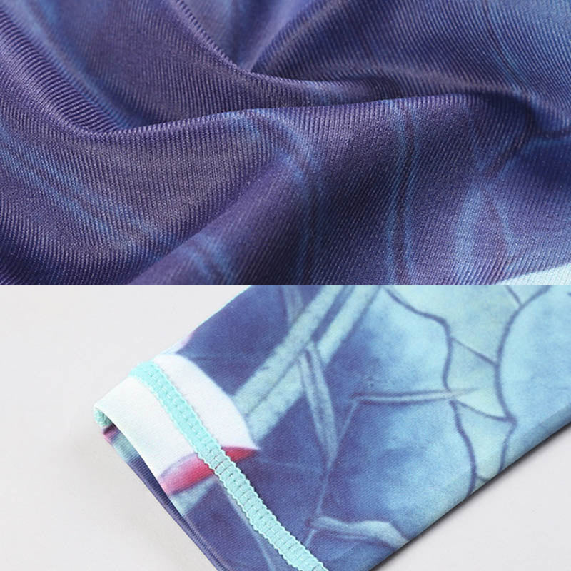 Buddha Stones Lotus Flower Print Design Pants Sports Fitness Yoga Leggings Women's Yoga Pants - image 17