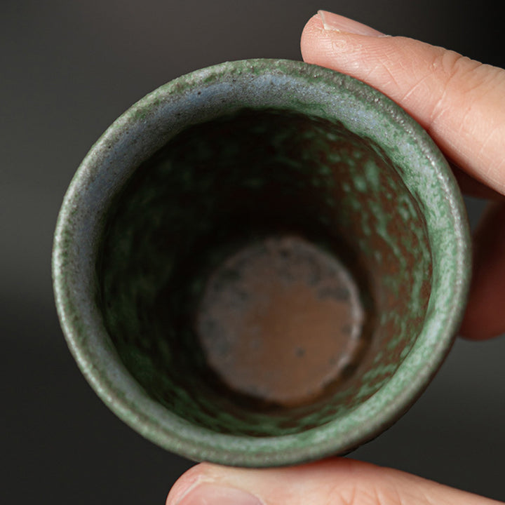 Buddha Stones Small Vintage Style Ceramic Teacup Kung Fu Tea Cup 50ml - image 4