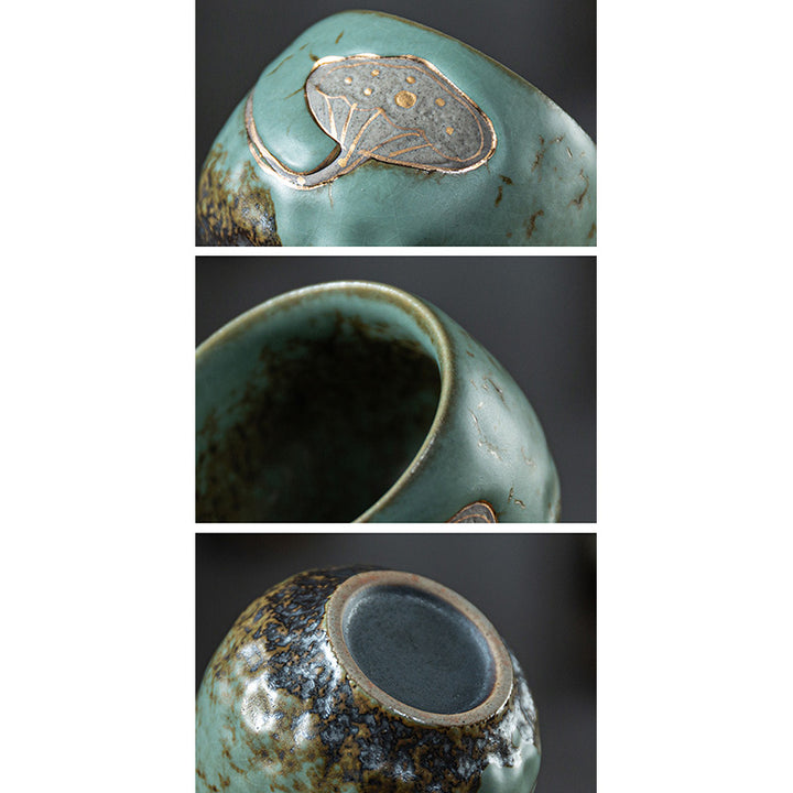 Buddha Stones Lotus Pod Engraved Teacup Kung Fu Tea Cup - image 8