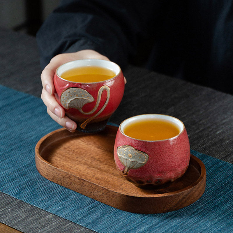 Buddha Stones Lotus Pod Engraved Teacup Kung Fu Tea Cup - image 11