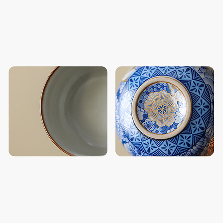 Buddha Stones Lotus Chrysanthemum Plum Blossom Flower Teacup Kung Fu Tea Cup Teapot - image 7