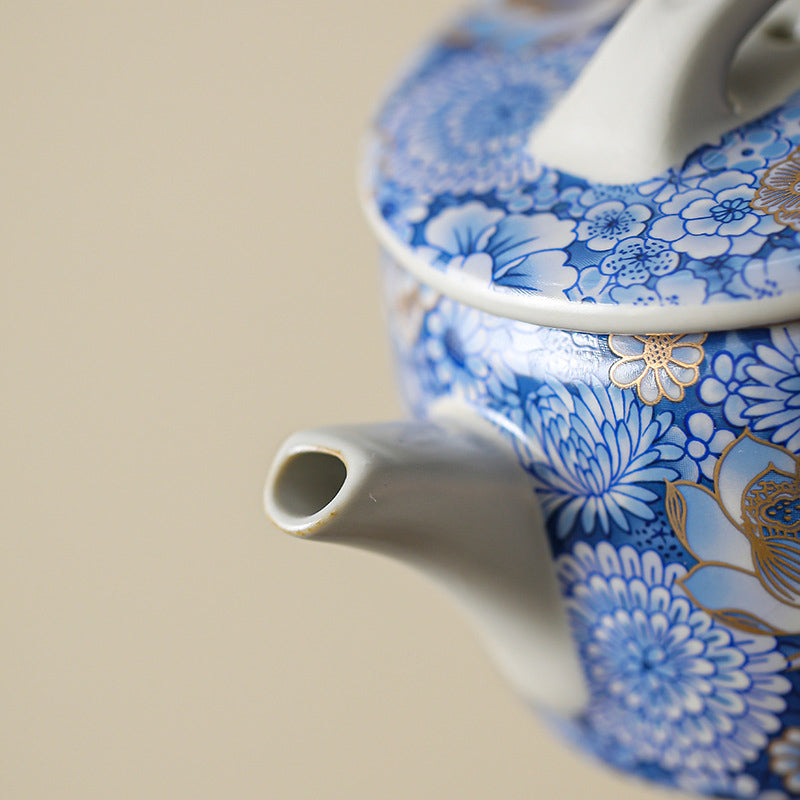 Buddha Stones Lotus Chrysanthemum Plum Blossom Flower Teacup Kung Fu Tea Cup Teapot - image 19
