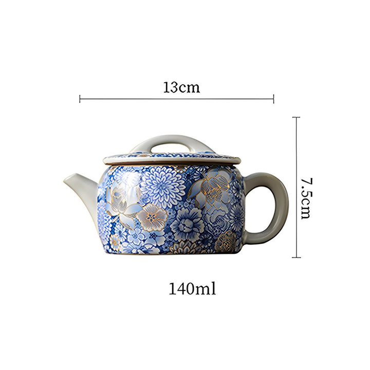 Buddha Stones Lotus Chrysanthemum Plum Blossom Flower Teacup Kung Fu Tea Cup Teapot - image 27