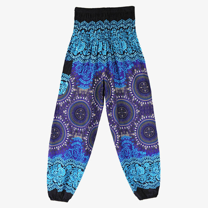 Buddha Stones Boho Loose Harem Trousers Women's Yoga Pants - image 16