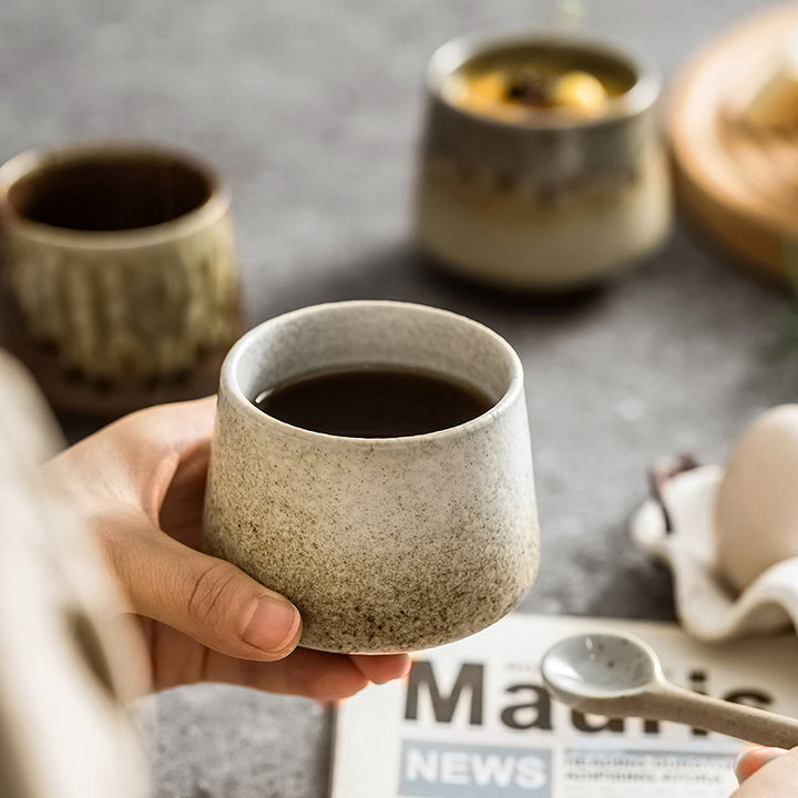 Buddha Stones Retro Kiln Change Ceramic Coffee Mug Tea Espresso Coffee Cup 200ml - image 5