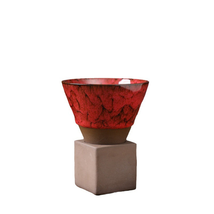 Buddha Stones Retro Kiln Change Ceramic Coffee Mug Tea Latte Espresso Coffee Cup With Base 200ml - image 13
